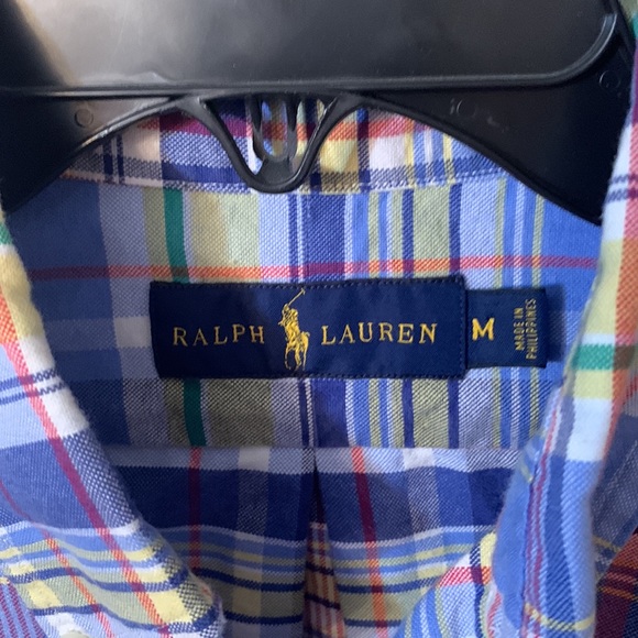 Ralph Lauren Plaid Shirt — Medium - Picture 5 of 10